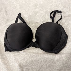 Victoria secret lace sided push up bra